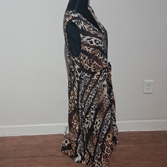 NWT KOBI HALPERIN 100% silk long large dress, $498.00 - Picture 2 of 8